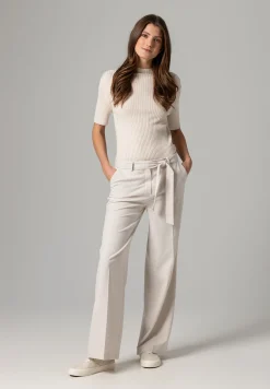 Outlet weite Hose, powder creme, Frühjahrs-Kollektion Hosen - Jeans