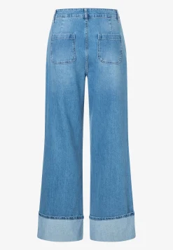 Outlet weite Jeans mit Aufschlag, Frühjahrs-Kollektion Hosen - Jeans