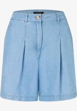 Fashion weite Lyocell Shorts, blue, Sommer-Kollektion Hosen - Jeans