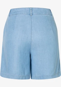 Fashion weite Lyocell Shorts, blue, Sommer-Kollektion Hosen - Jeans