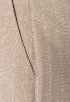 Discount weite Nadelstreifenhose, taupe, Herbst-Kollektion Hosen - Jeans