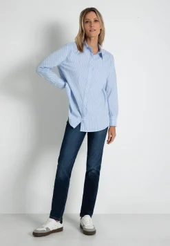 Discount weite Streifenbluse, Herbst-Kollektion Blusen