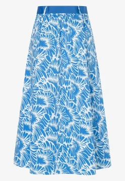 Sale weiter Baumwollrock, /weiß, Frühjahrs-Kollektion Röcke