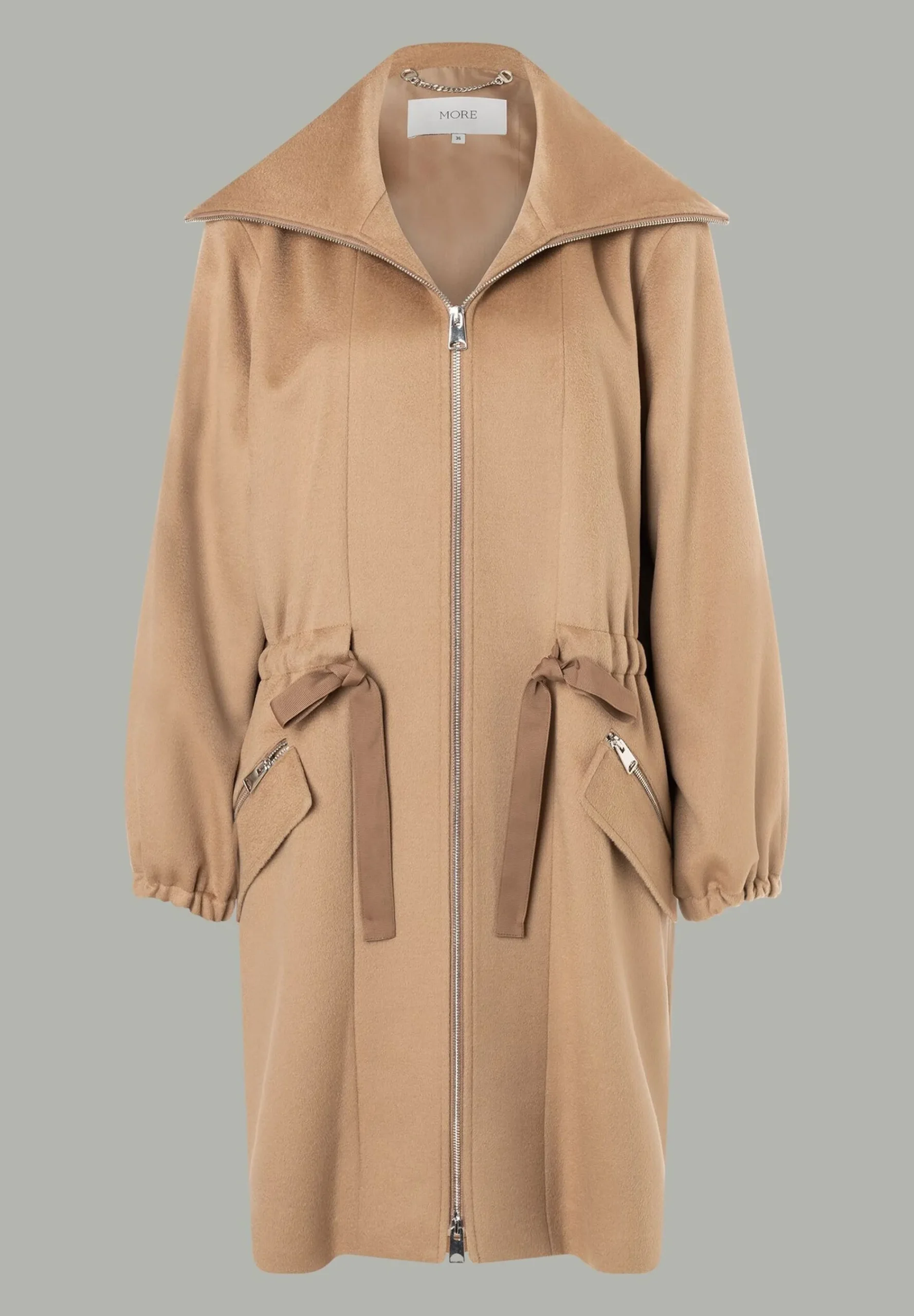 New Wollmantel, camel, MORE Jacken - Mäntel