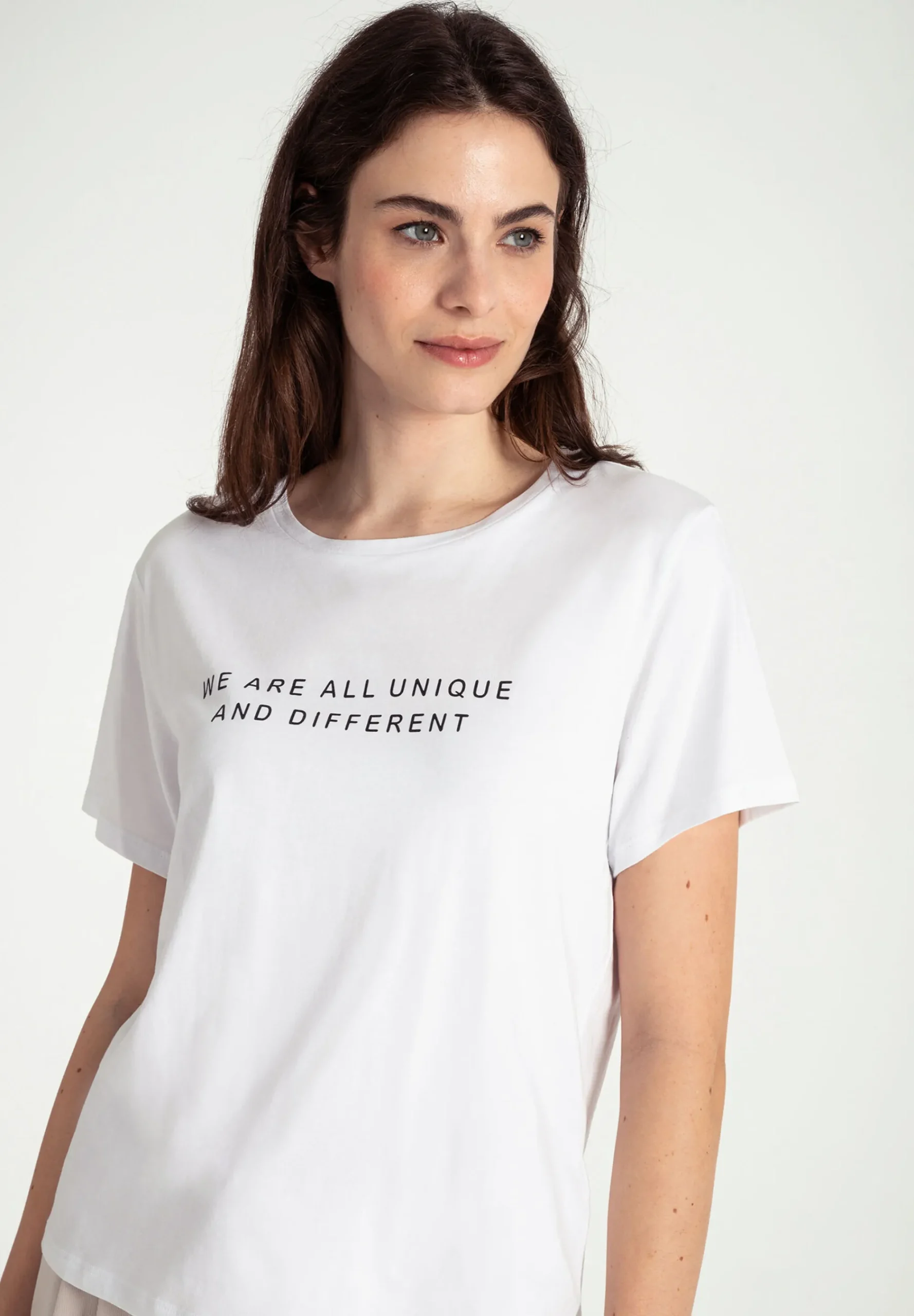 Fashion Wording Shirt, weiß, Frühjahrs-Kollektion T-shirts - Tops