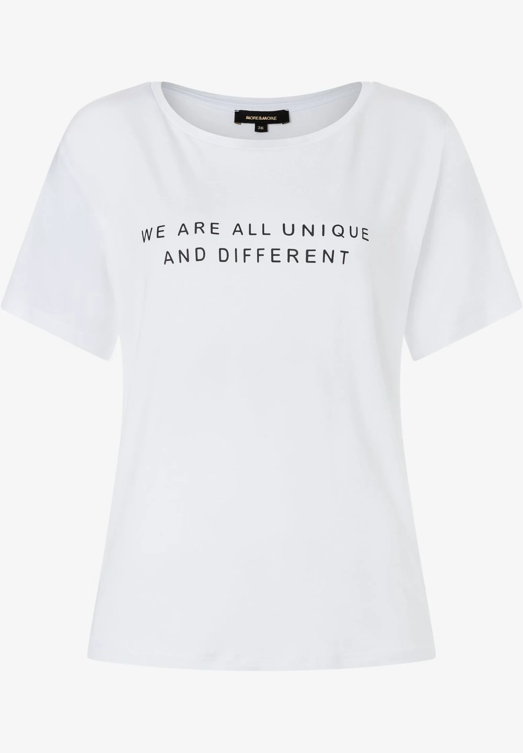 Fashion Wording Shirt, weiß, Frühjahrs-Kollektion T-shirts - Tops