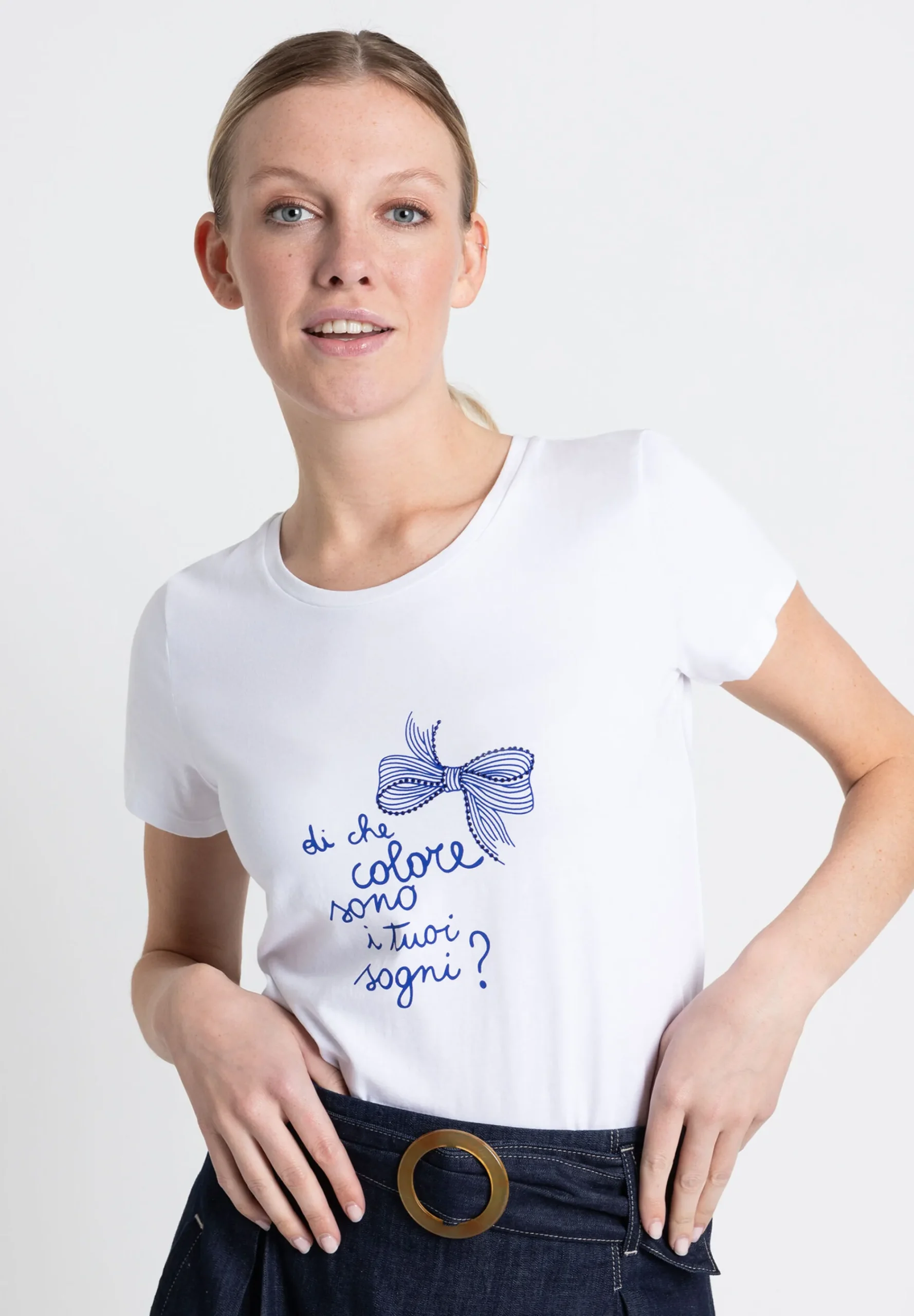 Online Wording-Shirt, weiß, Frühjahrs-Kollektion T-shirts - Tops