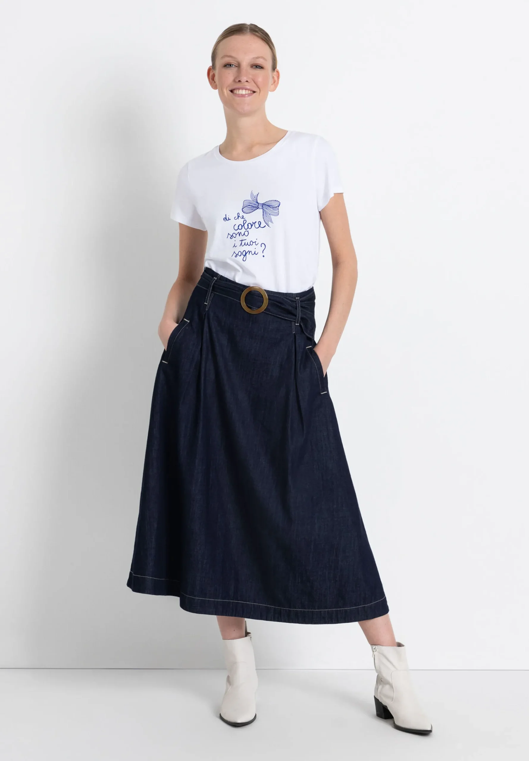 Online Wording-Shirt, weiß, Frühjahrs-Kollektion T-shirts - Tops