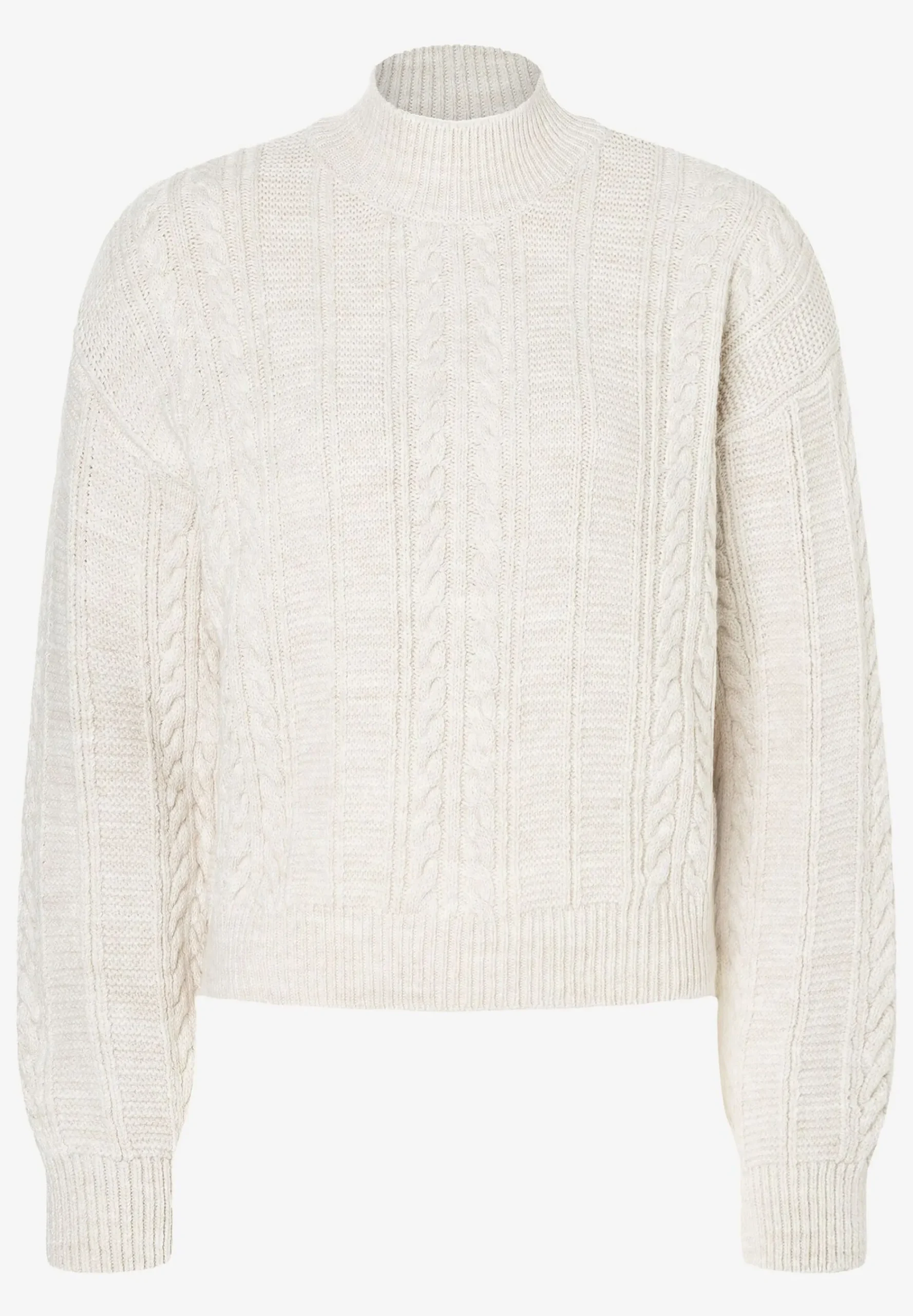 Hot Zopfpullover, powder creme, Winter-Kollektion Pullover - Strick